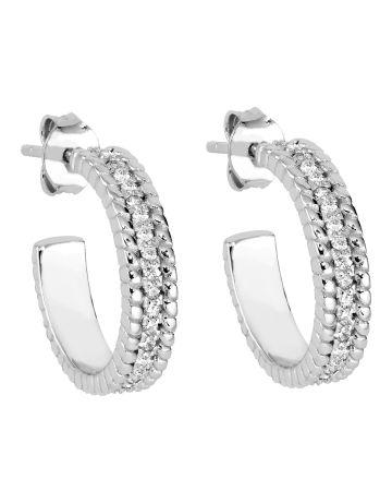 Hopeiset tappikorvakorut PESS0637