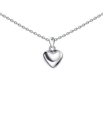 Silber Herzkette P23893