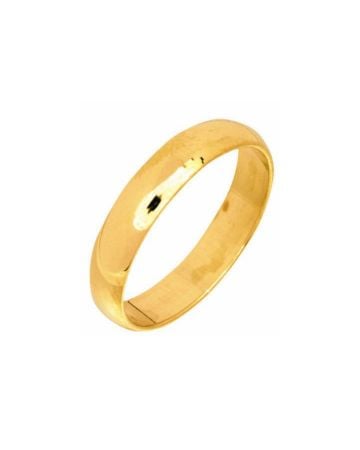 Ring / Gold  4mm