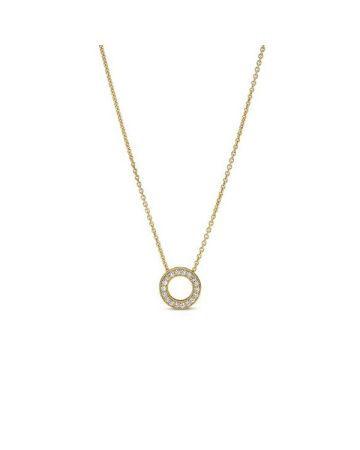 Pandora Logo Pavé Circle Collier -kaulakoru 367436C01-45