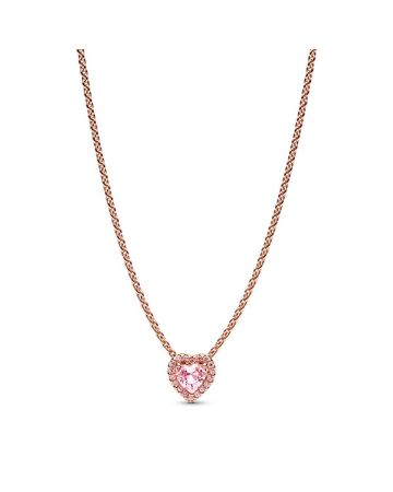 Pandora Pink Heart Collier halsband 388425C02