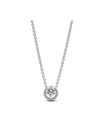 Pandora Sparkling Round Halo Pendant Collier kaulakoru 391174C01-45-1