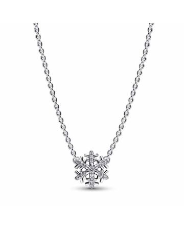 Pandora Moments Sparkling Snowflake kaulakoru 392371C01-45