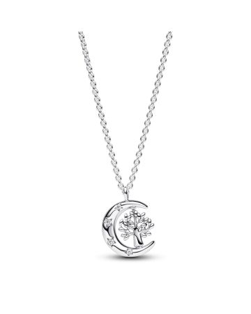Pandora Moon & Spinning Tree of Life kaulakoru 50 cm 392992C01-50