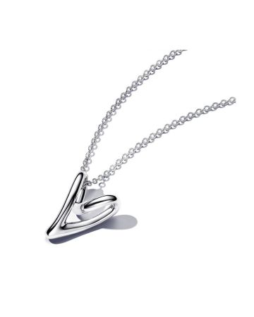 Pandora Organically Shaped Heart Pendant kaulakoru 70 cm 393272C00-70