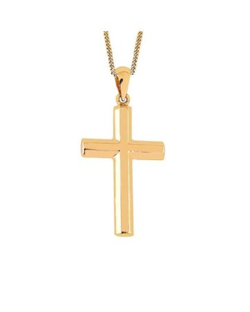 Goldenes Kreuzanhänger 4-09037 9K YG