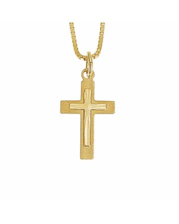 Gold  Kreuzen Anhänger 4-11111 YG