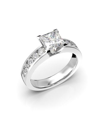 Festive Wanajatar Princess timanttisormus, platina 408-150-PT