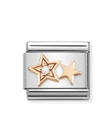 Nomination Classic Rose Double Star 430305/35