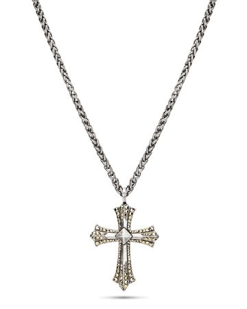 Police Antique Cross -ristikaulakoru PEJGN2112821