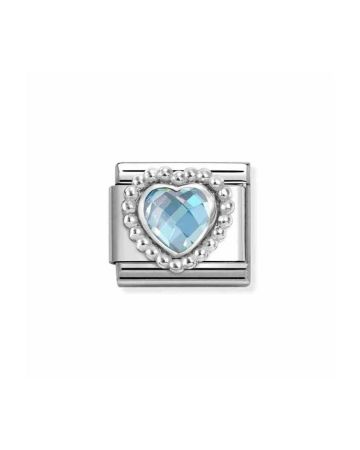 Nomination Classic sydän, vaaleansininen 330606/006