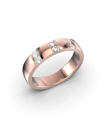 Festive Rodney timanttisormus, punakulta 465-030-PK