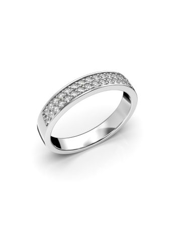 Festive Roma timanttisormus, platina 475-030-PT