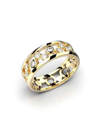 Festive Circular timanttisormus 14-478-014-KK-HSI1-1