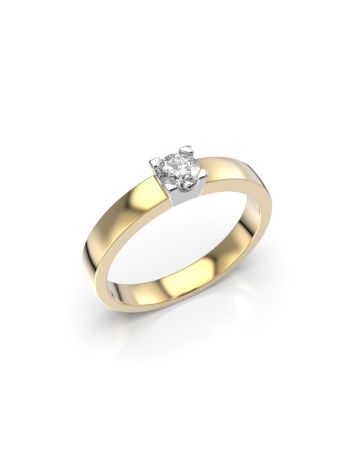 Festive Kelly timanttisormus, kelta- ja valkokulta 484-021-KV