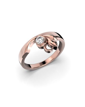 Festive Garden timanttisormus, punakulta 490-016-PK