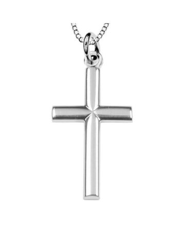 Hopeinen ristikaulakoru 502900000