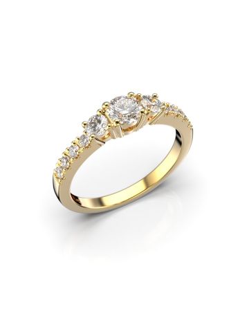 Festive Aurora 0,66ct timanttisormus 14-506-066-KK-HSI1-1