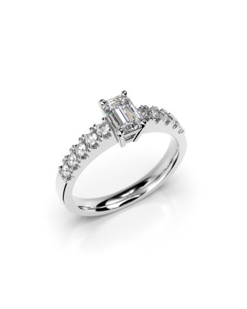 Festive Elinor timanttisormus, platina 507-060-PT