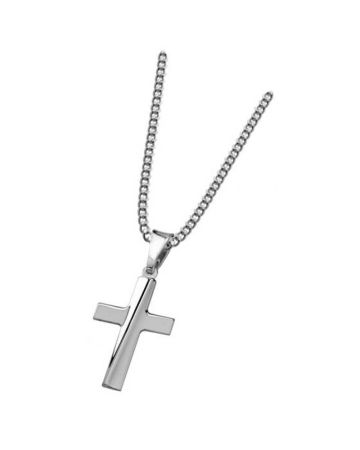 Hopeinen ristikaulakoru 507200000