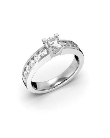 Festive Wanajatar Princess timanttisormus, platina 508-090-PT