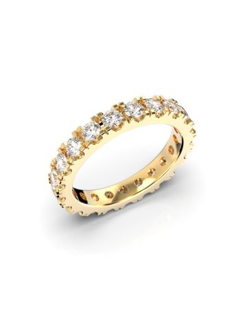 Festive Kimberly timanttisormus, keltakulta 511-147-KK