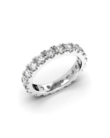 Festive Kimberly timanttisormus, valkokulta 511-147-VK