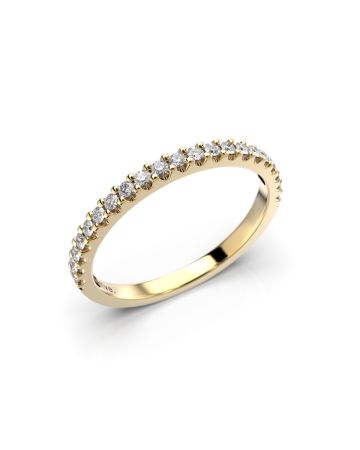 Festive Juliette timanttisormus, keltakulta 523-021-KK