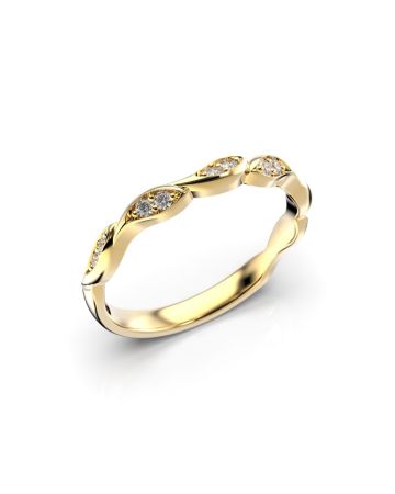 Festive Iris timanttisormus, keltakulta 550-012-KK