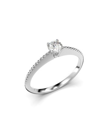 Festive Larissa timanttisormus, valkokulta 555-020-VK