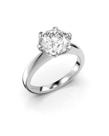 Festive Vivian timanttisormus, platina 557-200-PT