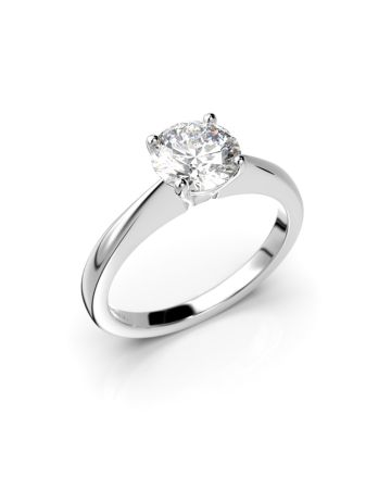 Festive Vanessa timanttisormus, valkokulta 558-100-VK