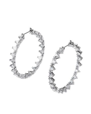 Swarovski Millenia Hoop Triangle -korvakorut 5602230-1