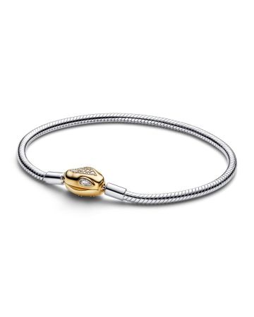 Pandora Snake Clasp & Chain Armband 19 cm 563683C01