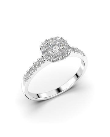 Festive Janette timanttisormus, platina 566-040-PT