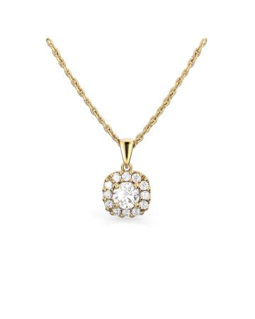 Festive Janette timanttiriipus, keltakulta 567-030R-KK