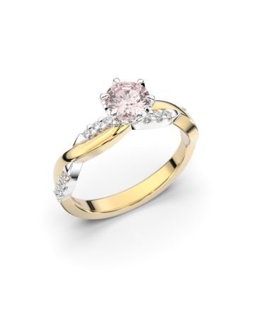 Festive Teresa Morganiitti timanttisormus, kelta- ja valkokulta 569-064M-KV