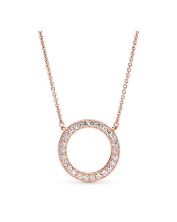 Pandora Hearts of Pandora  Halskette 580515CZ-45-1