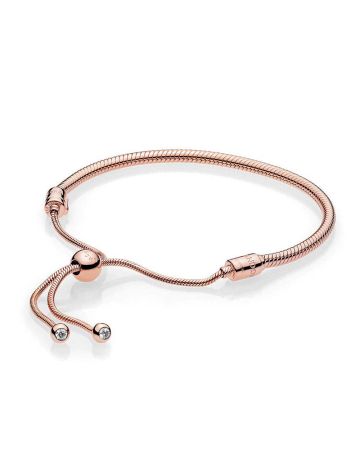 Pandora Moments Snake Chain Slider Armband 589652C01-2