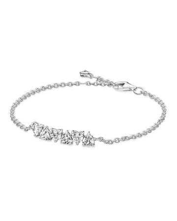 Pandora Timeless Sparkling Endless Hearts Armband 18cm 591162C01