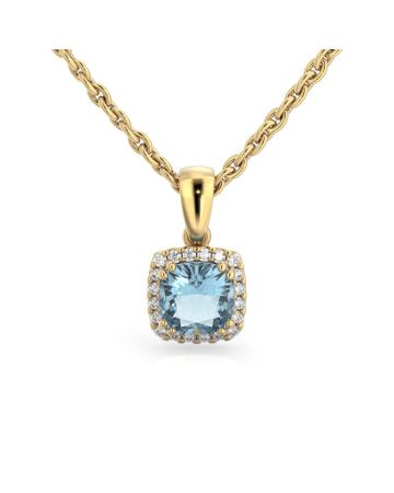 Festive Elsa timanttiriipus / akvamariini 14-592-090A-KK-HSI1-1