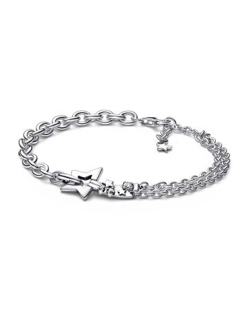 Pandora Shooting Star Double Chain rannekoru 18 cm  592409C01-1