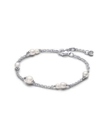 Pandora Treated Freshwater Cultured Pearl Station Chain rannekoru 20 cm 593172C01-1