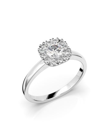 Festive Josefiina timanttisormus, platina 596-042-PT