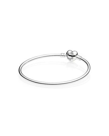 Pandora Moments Silver Bangle Armband-1