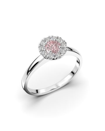 Festive Annabella Morganiitti timanttisormus, platina 598-028M-PT