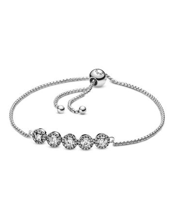 Pandora Round Sparkle -rannekoru 598510C01