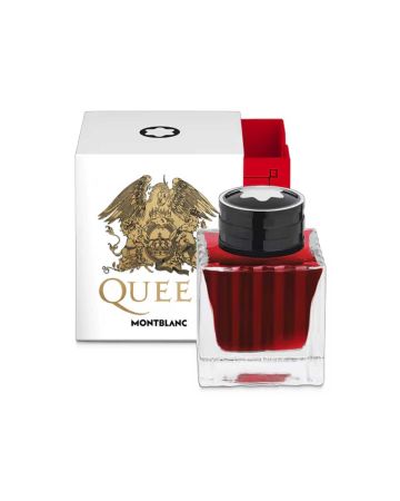 Montblanc Great Characters Homage To Queen 50ml Red Ink Bottle MB134412