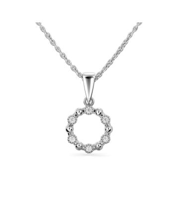 Festive Venus timanttiriipus, platina 618-006R-PT