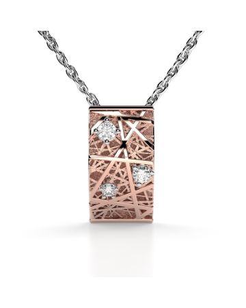 Festive Routa Timanttiriipus 6 mm / 0,05 ct punakulta 623-005R-PK